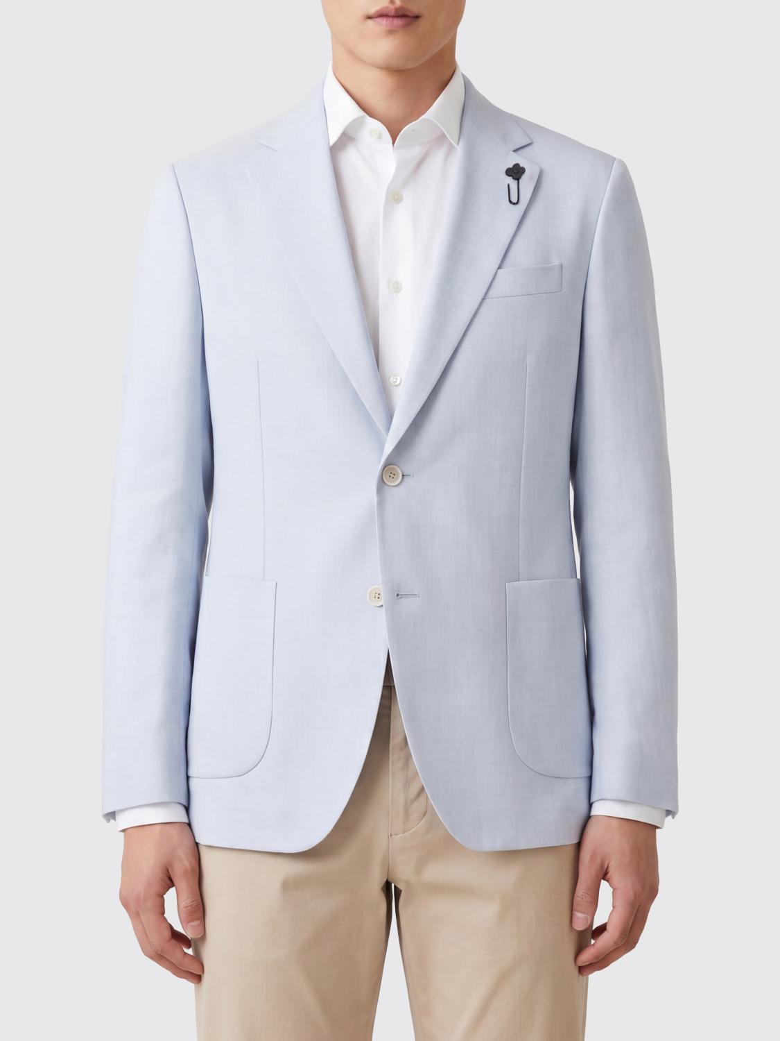 Jacket Men color Blue