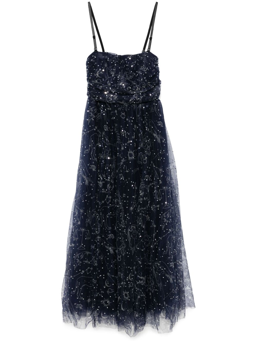 Bettina midi dress - Blue