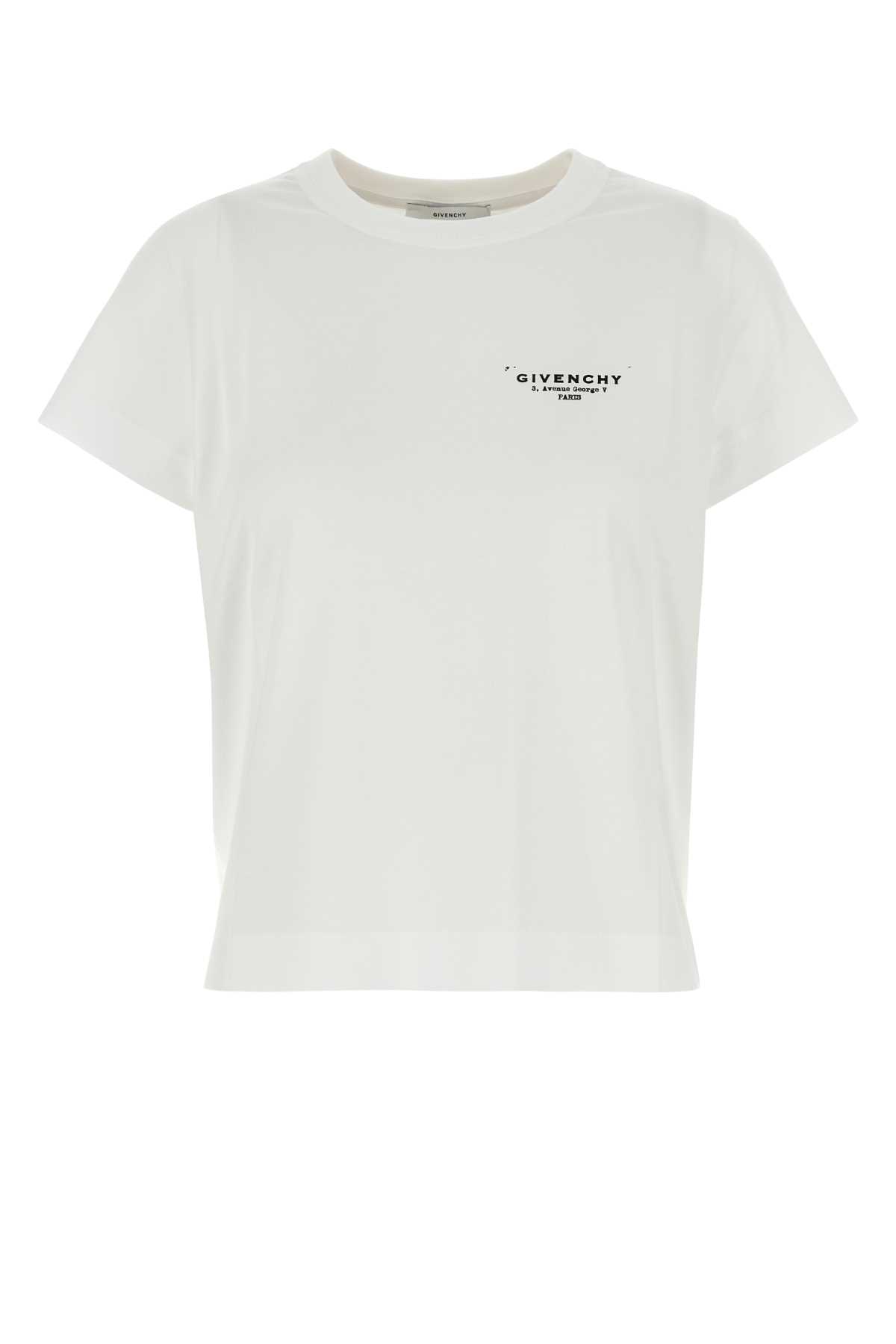 White Crewneck Logo T-Shirt