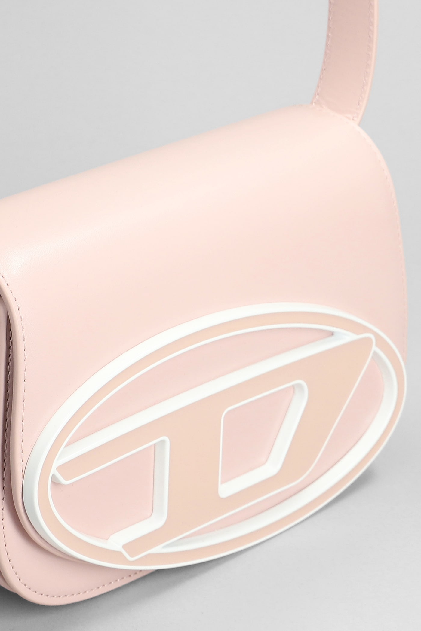 1Dr Hand Bag In Rose-Pink Polyester