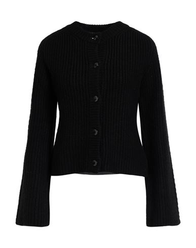 Woman Cardigan Black Size S Cashmere, Metal