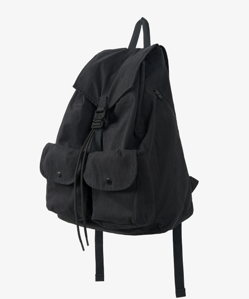 Over flap buckle backpack