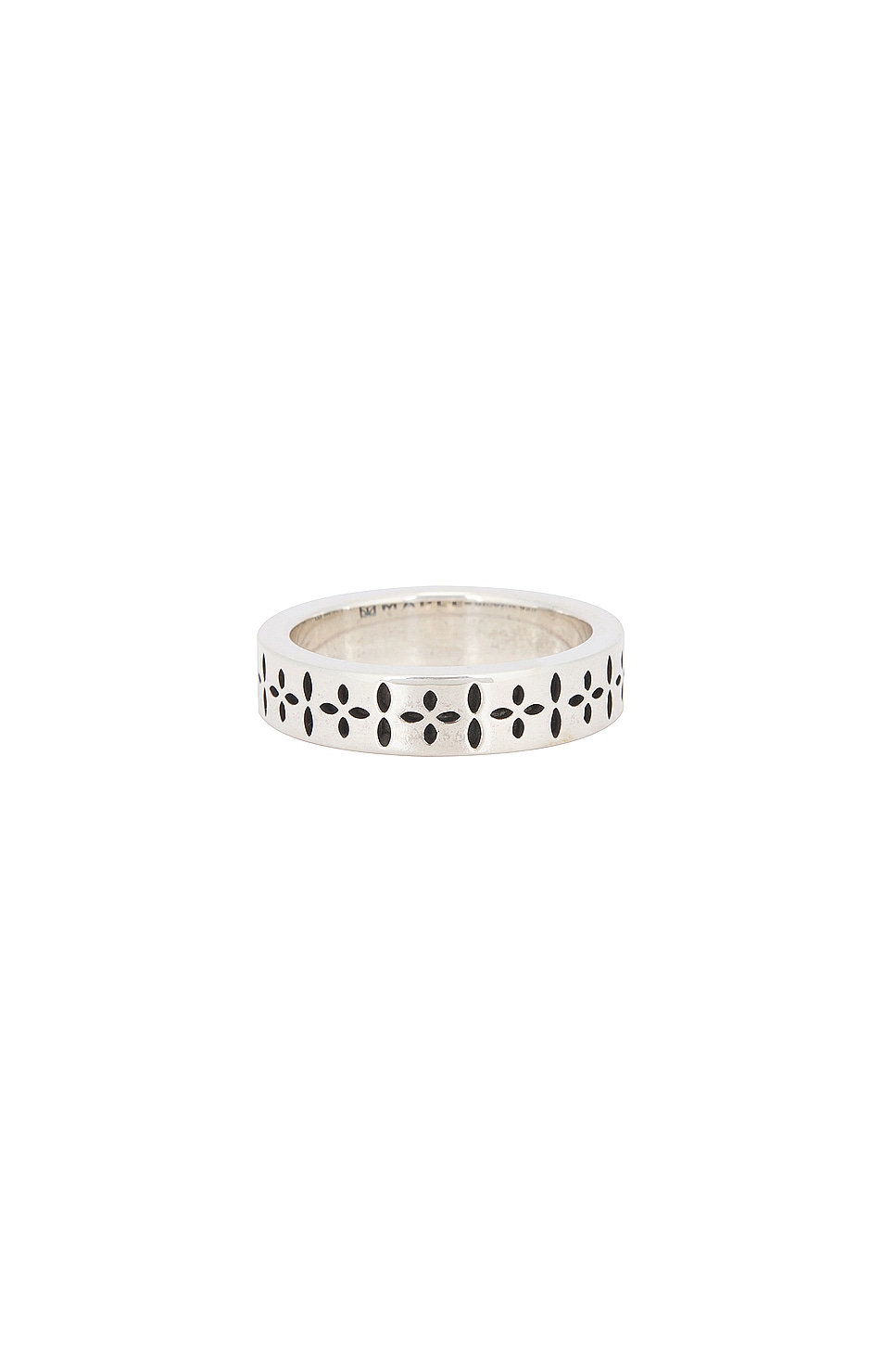 MAPLE Bandana Ring in Silver 925 - Metallic Silver.  8 also in
