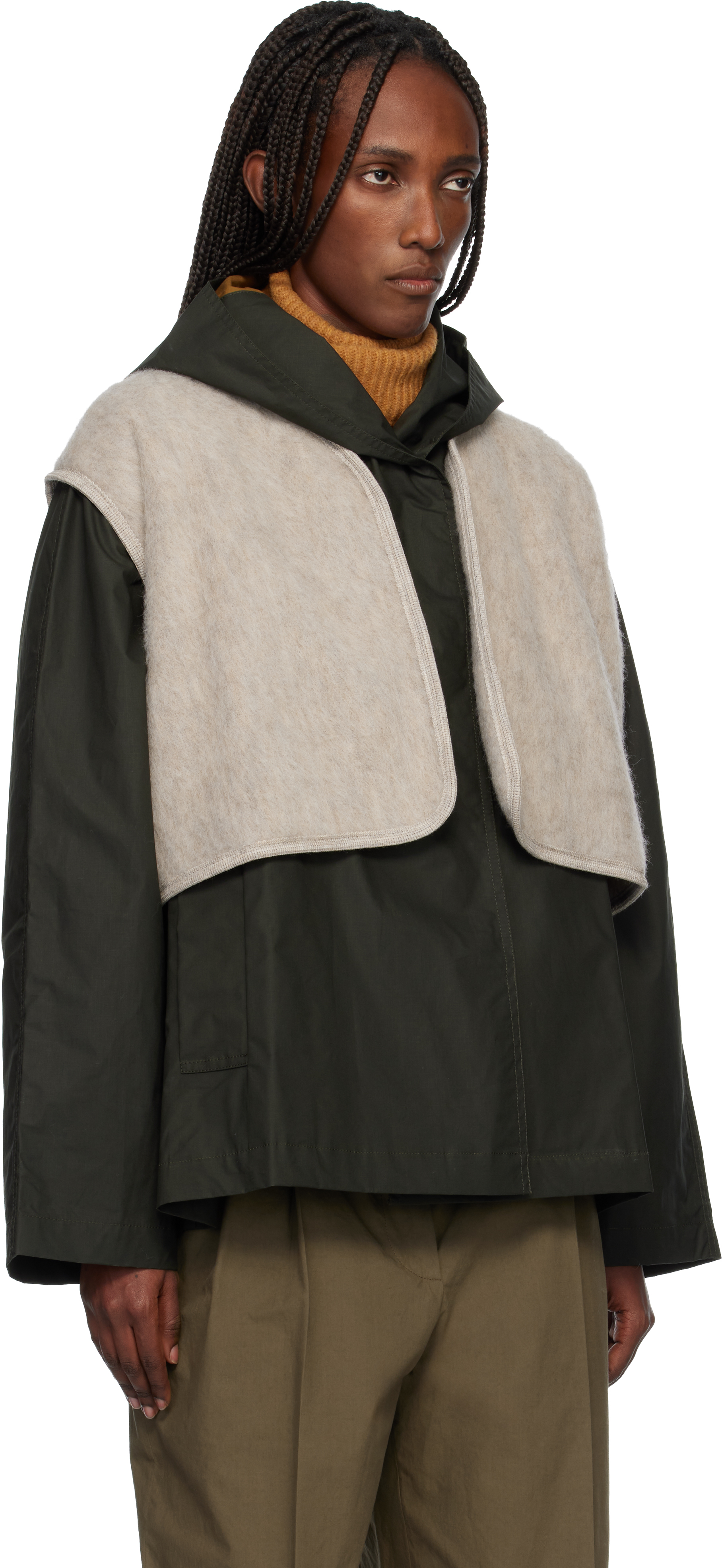 Taupe Capas Vest