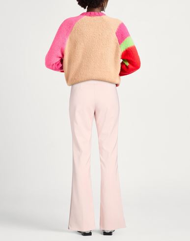Woman Pants Light pink Size L Polyester, Elastane