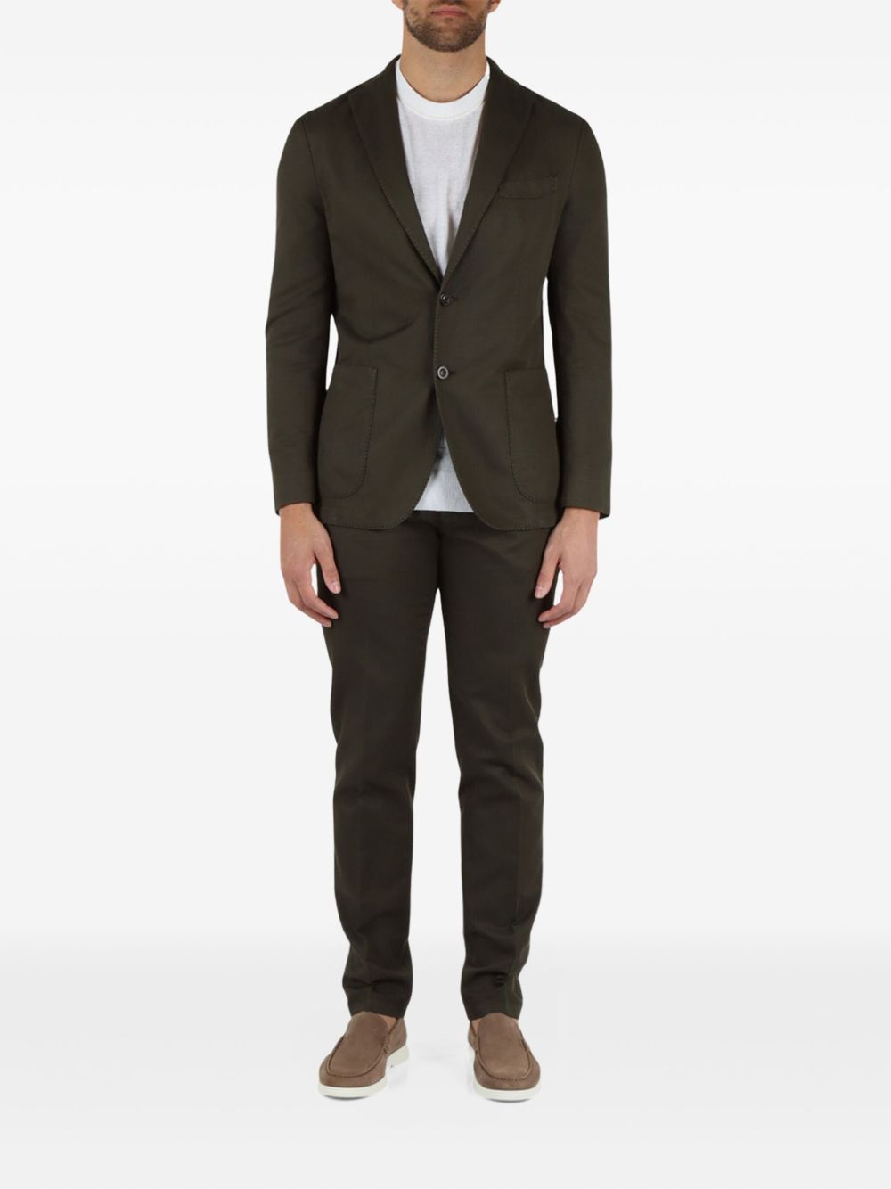 Boglioli single-breasted suit - Green