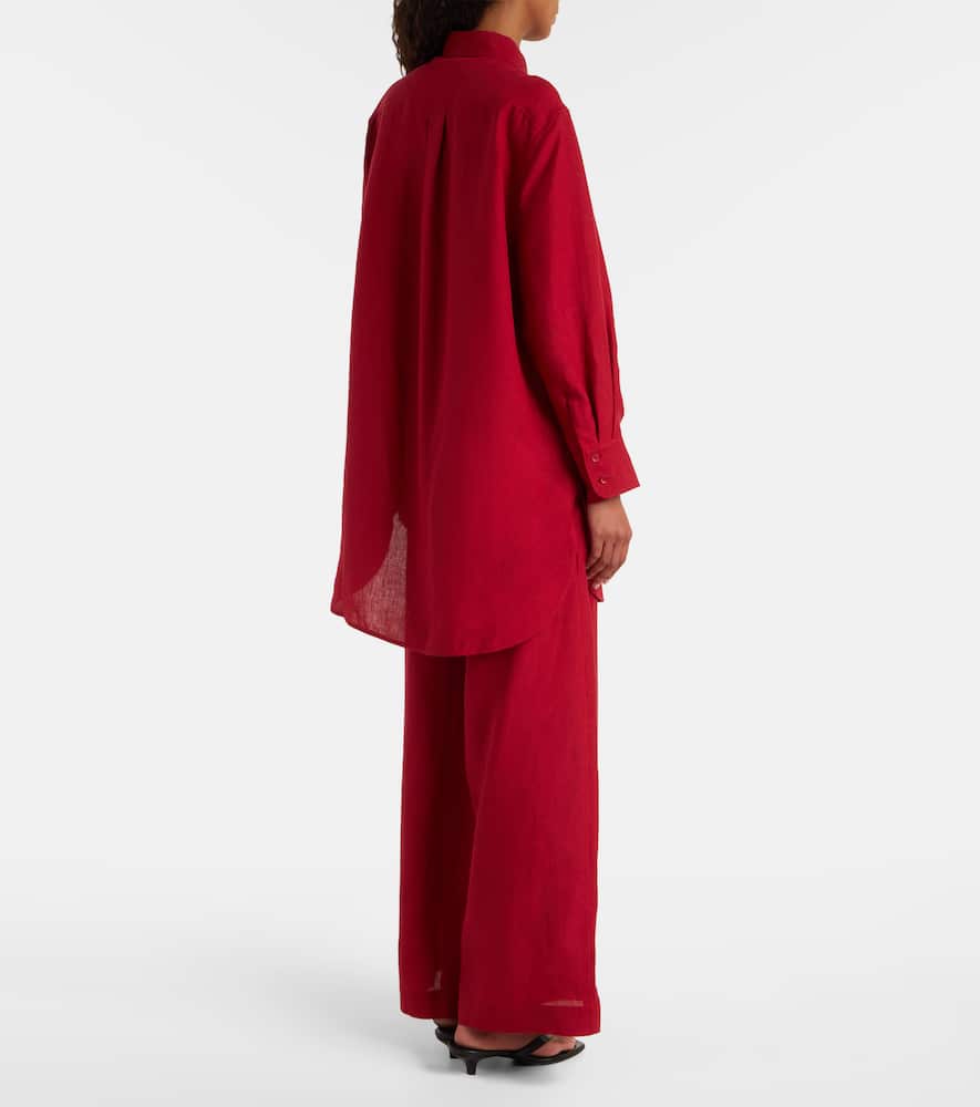 Mignonette oversized linen shirt
