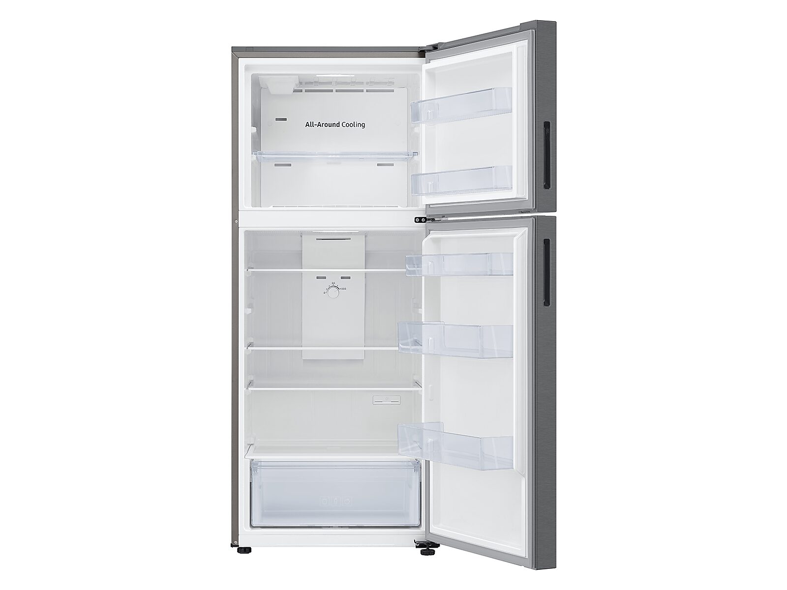 15.6 cu. ft. Top Freezer Refrigerator with All-Around Cooling in Black(RT16A6195SR/AA)