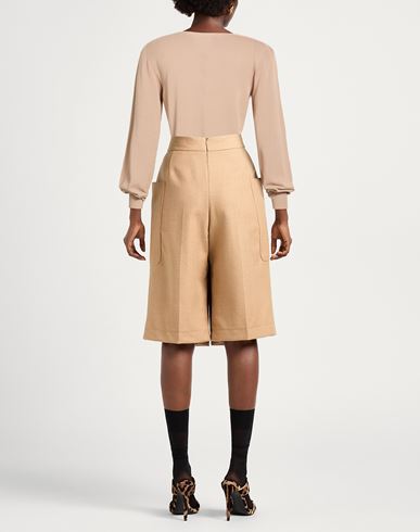 Woman Sweater Light brown Size ONESIZE Viscose, PBT