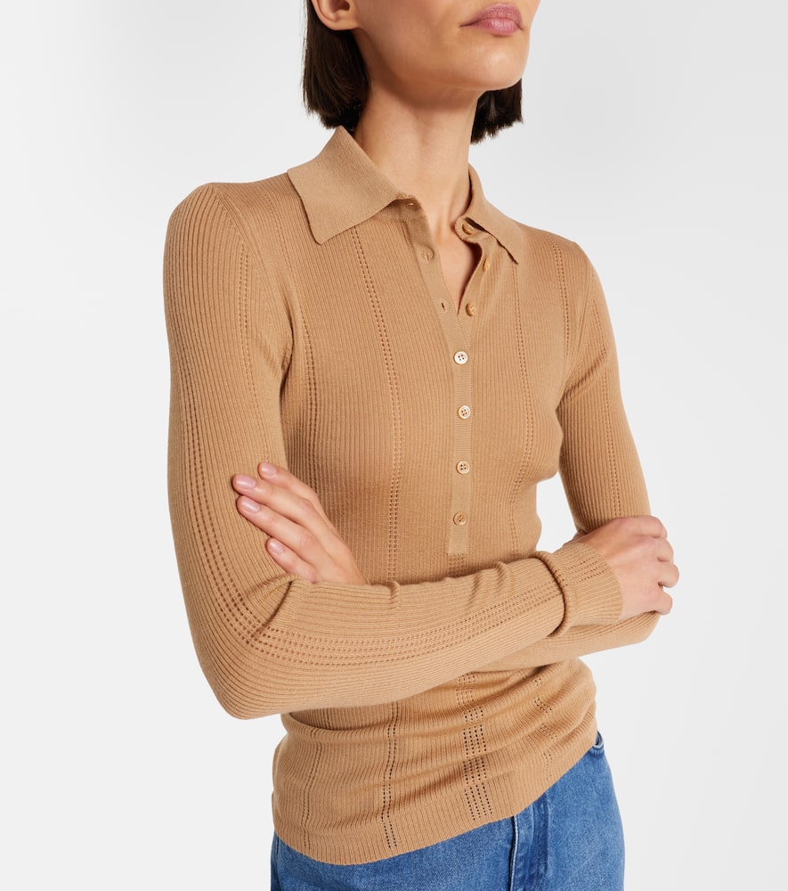 Sophia wool polo sweater
