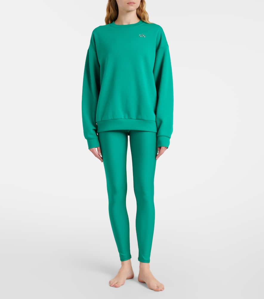 Accolade cotton-blend sweatshirt