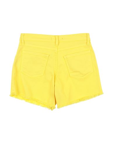 Relish Kid Girl Shorts & Bermuda Shorts Yellow Size 16 Cotton, Elastane
