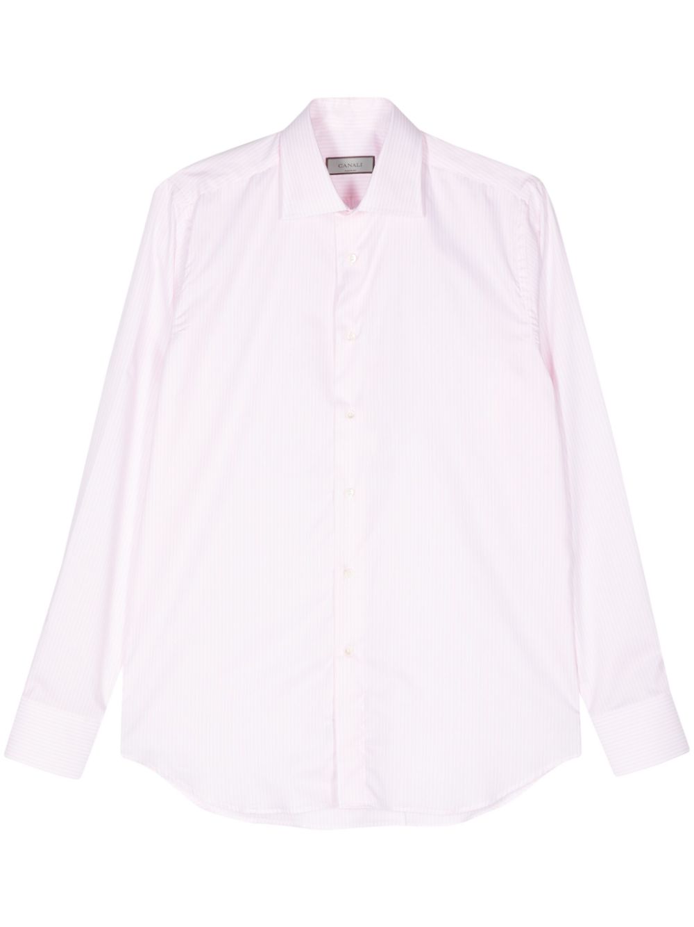 Striped cotton shirt - Pink