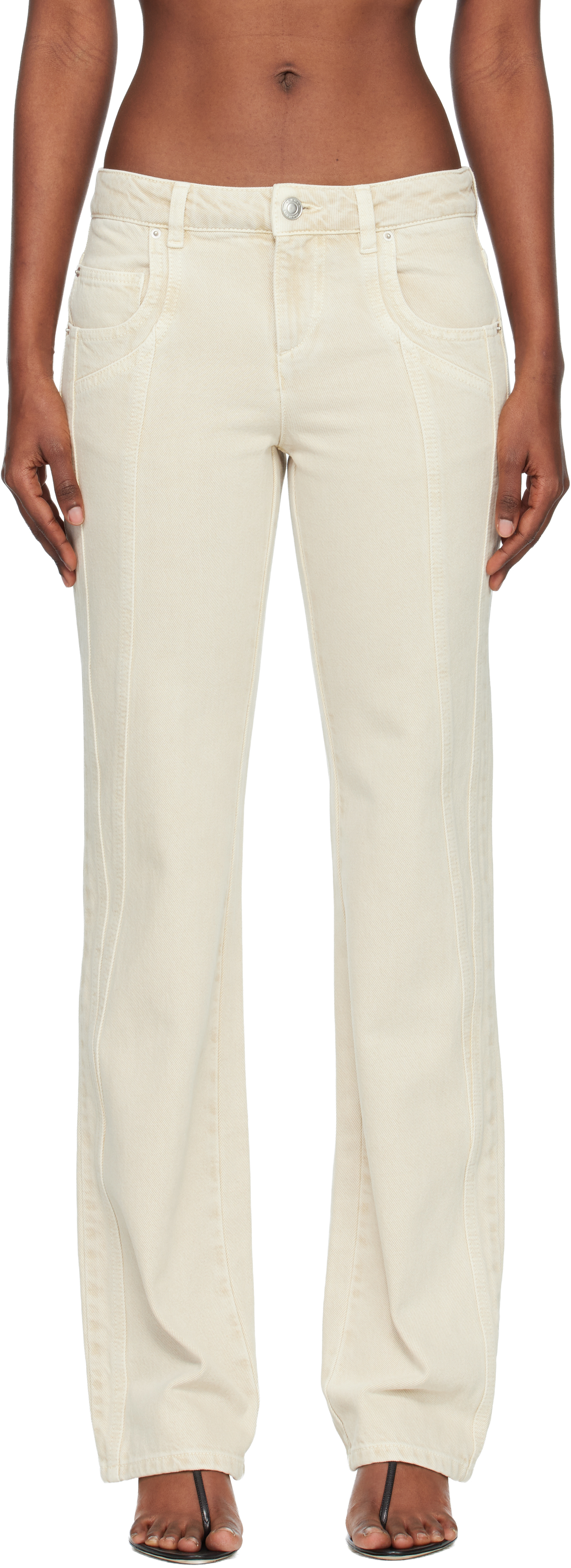 Beige Jaylis Jeans