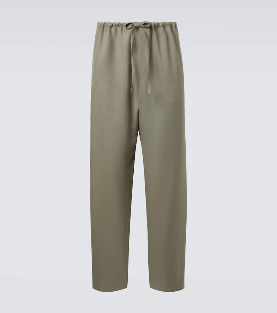 Benjamin wool straight pants