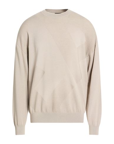 Man Sweater Grey Size XS Virgin Wool, Polyamide, Elastane