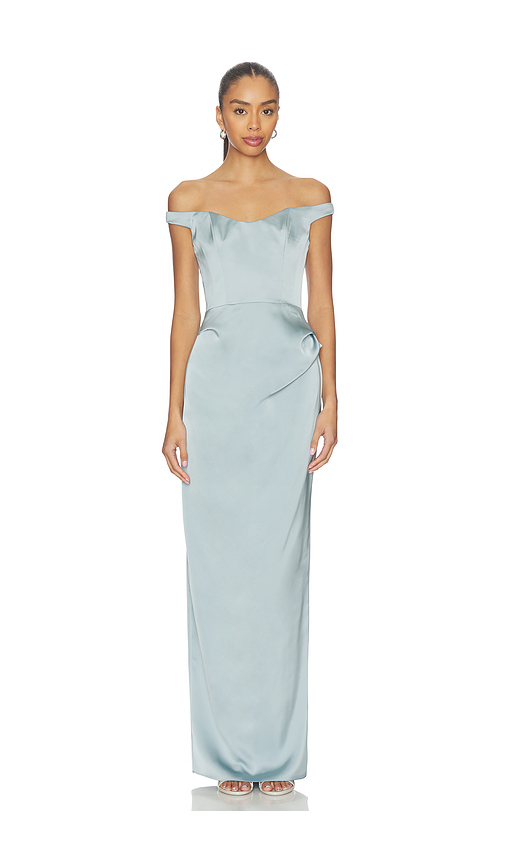 Katie May Tempest Gown in Baby Blue. - XXS also in L, M, S