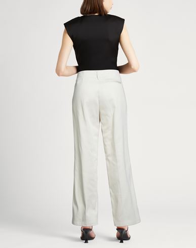 Forte_forte Woman Pants Off white Size 1 Cotton, Polyamide