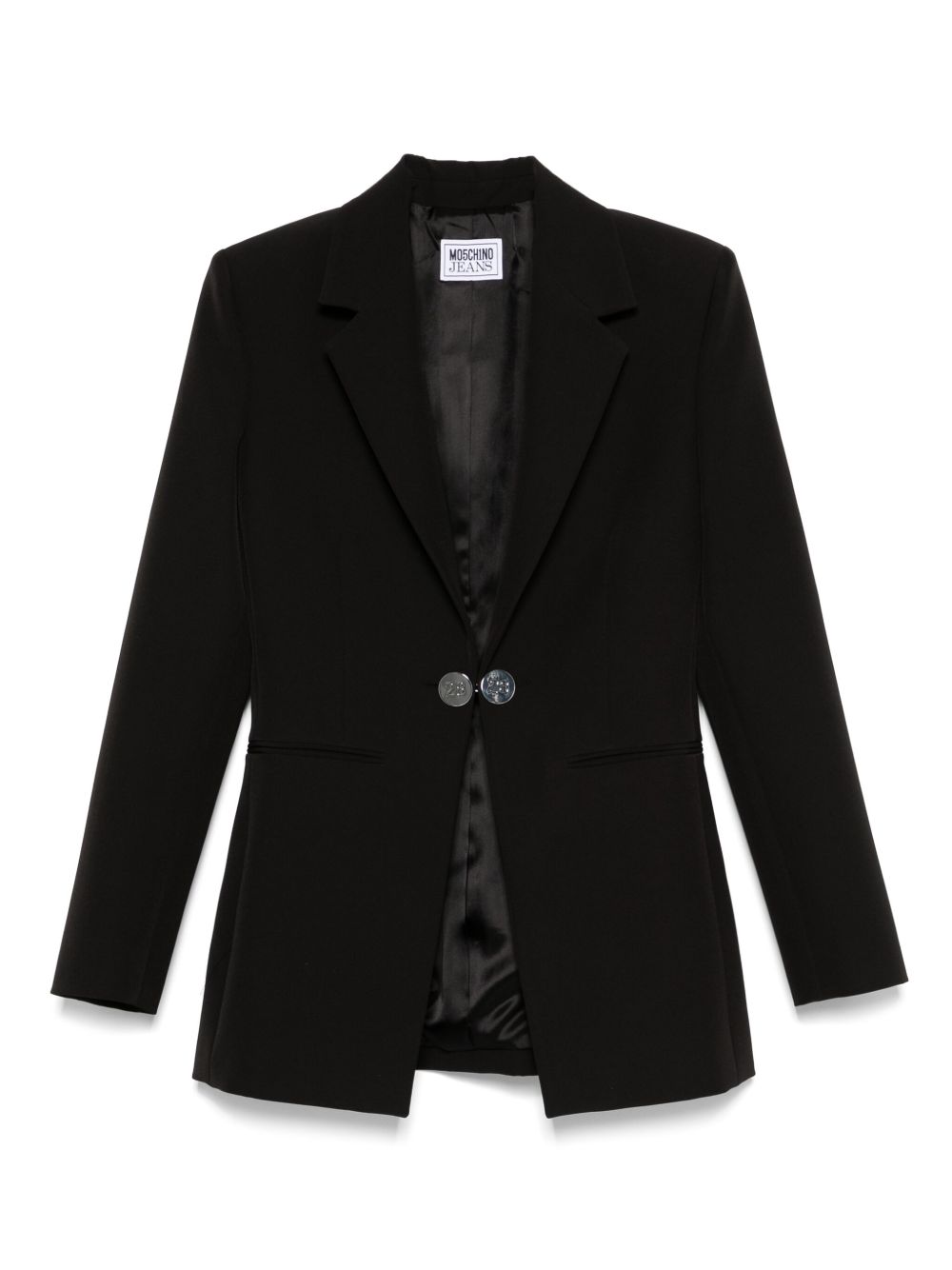 Single-breasted blazer - Black
