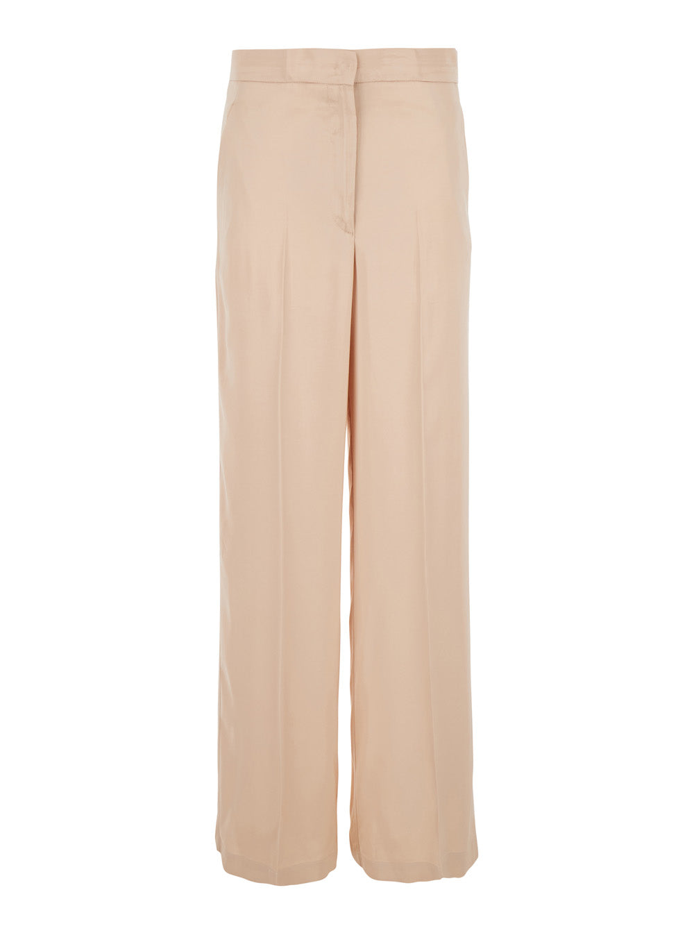Viscose Trousers — Pink