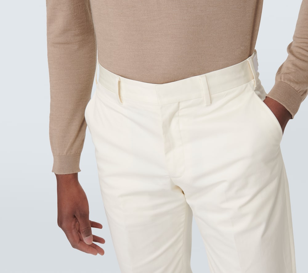 Cotton chinos