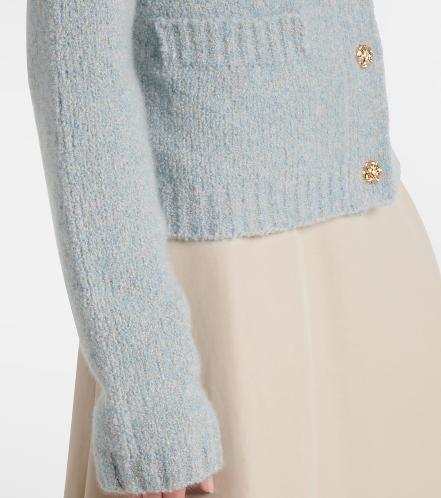 Cashmere-blend cardigan