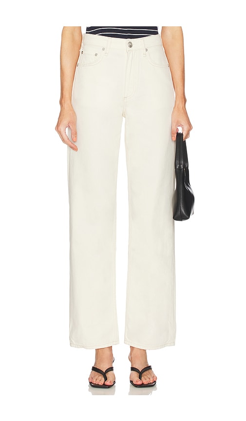 Rag & Bone Shea Relaxed Straight in White.  31. Also in