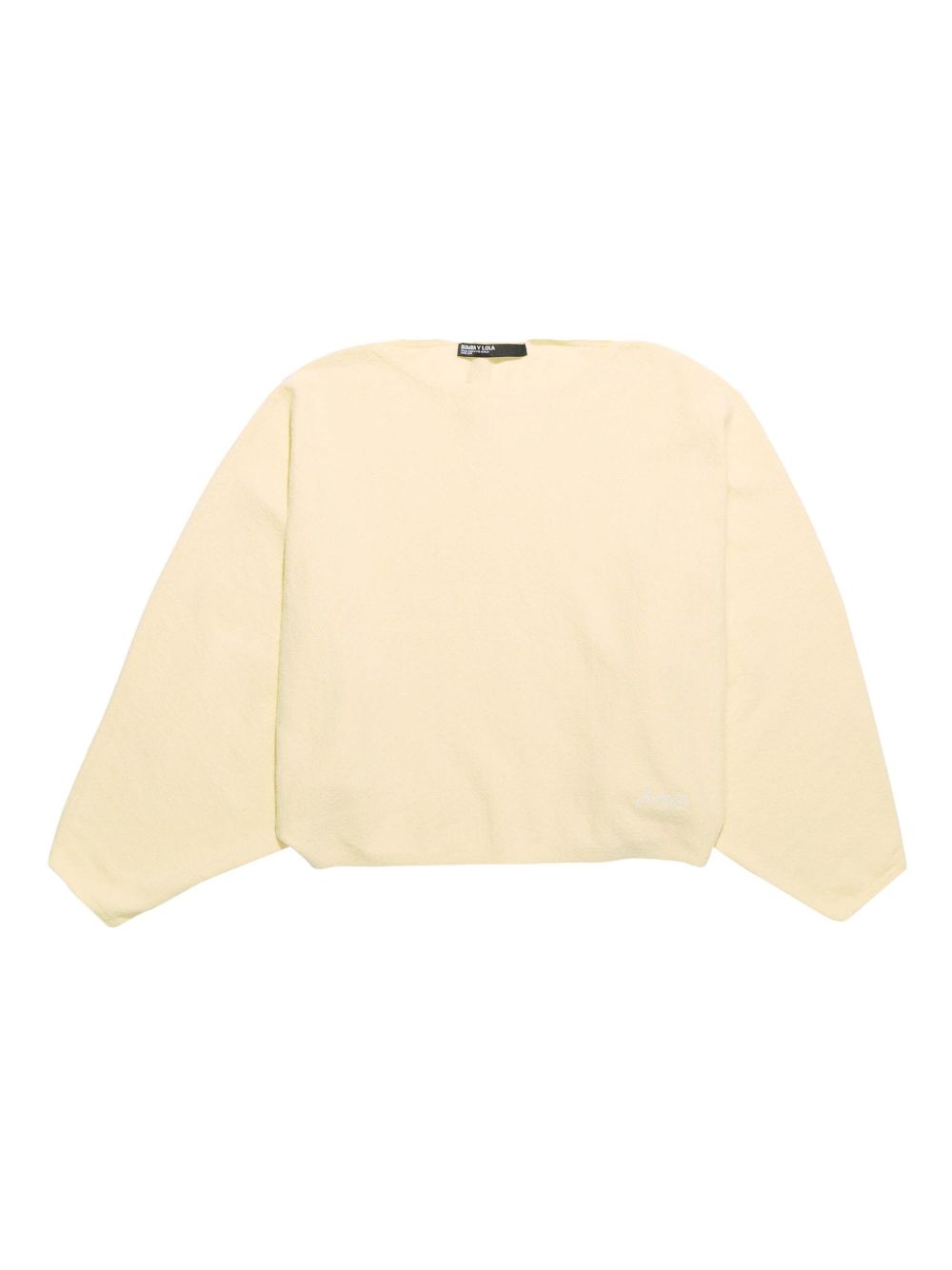 Bimba y Lola relaxed-fit long-sleeve top - Yellow