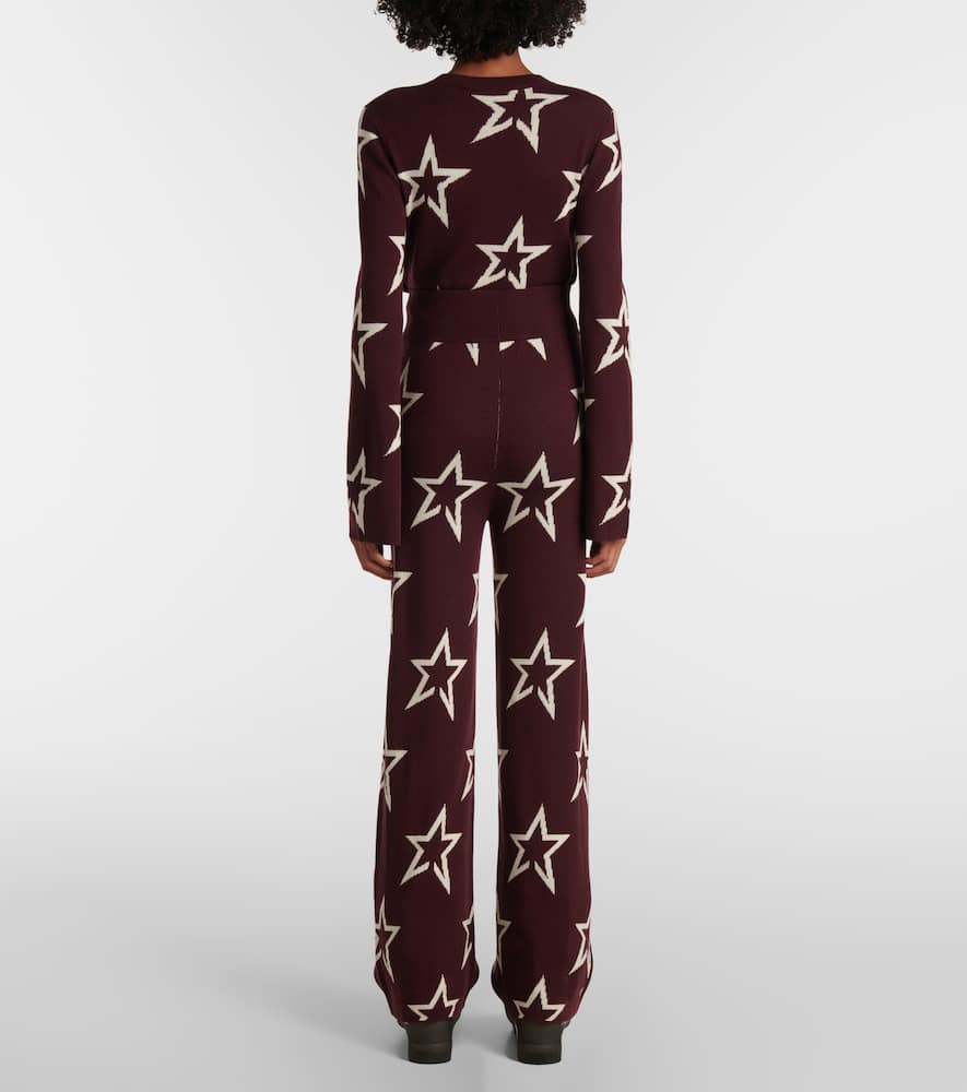 Perfect Moment Chalet knitted wool wide-leg pants