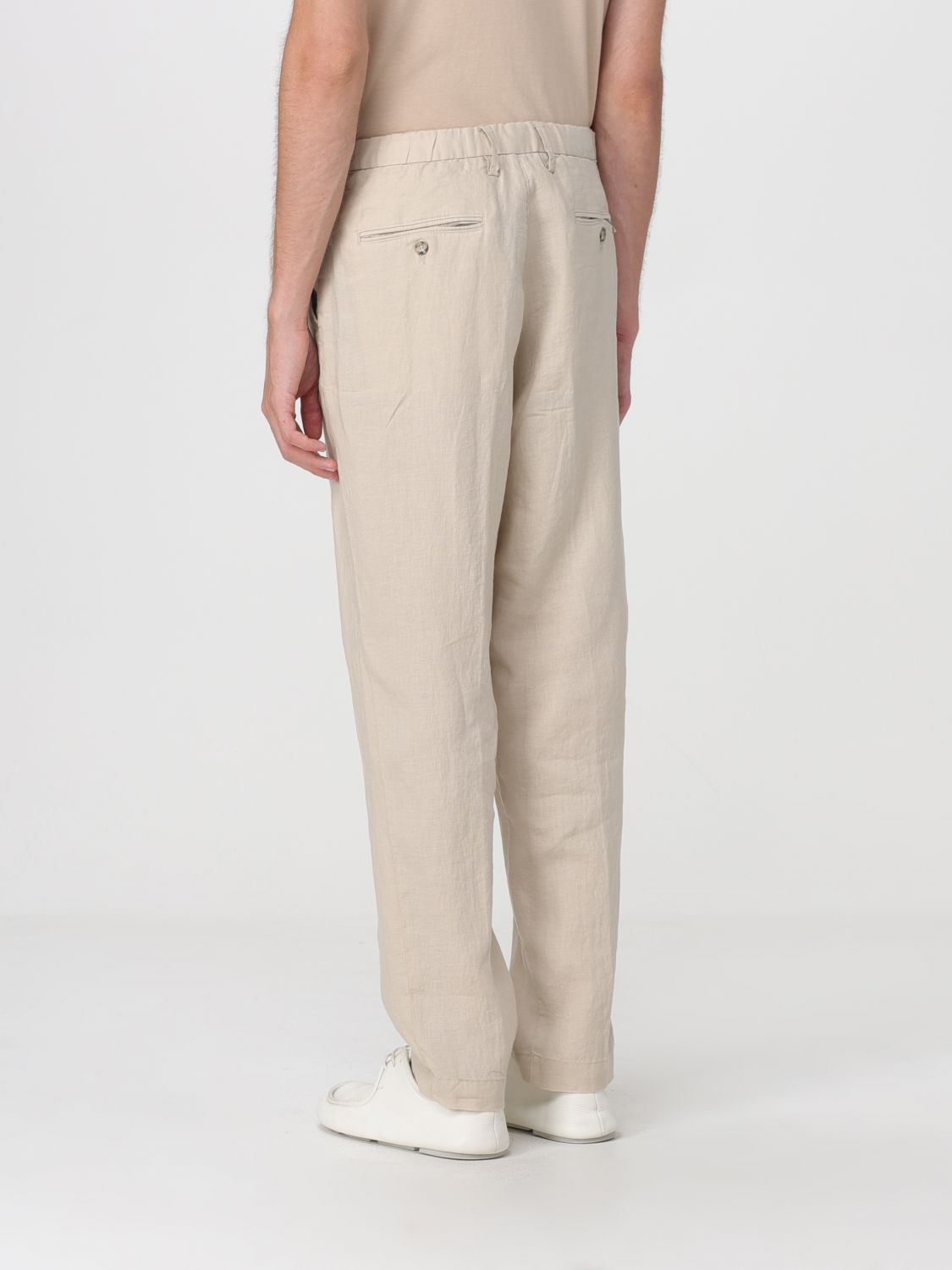 Pants Men color Beige
