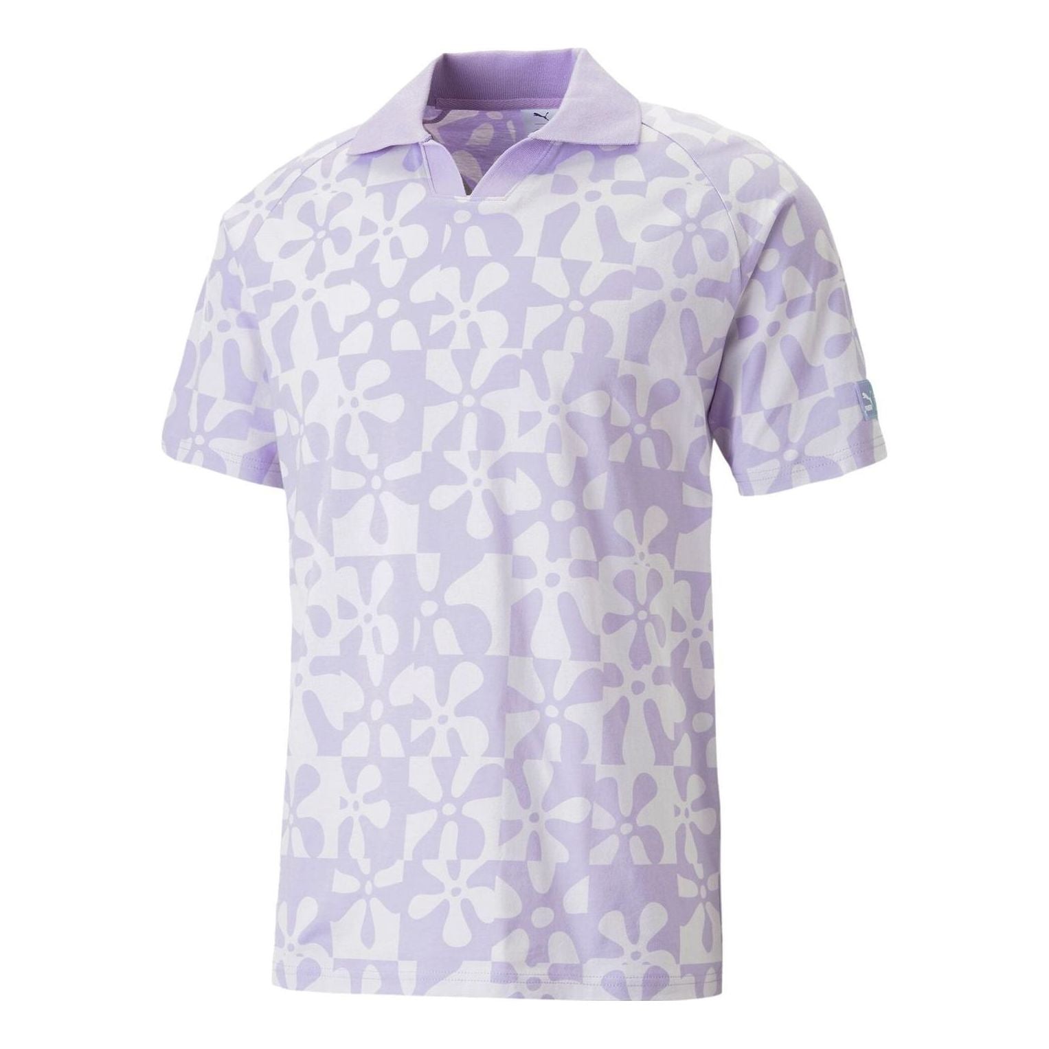 X Spongebob Printed Polo Shirt 'Purple'
