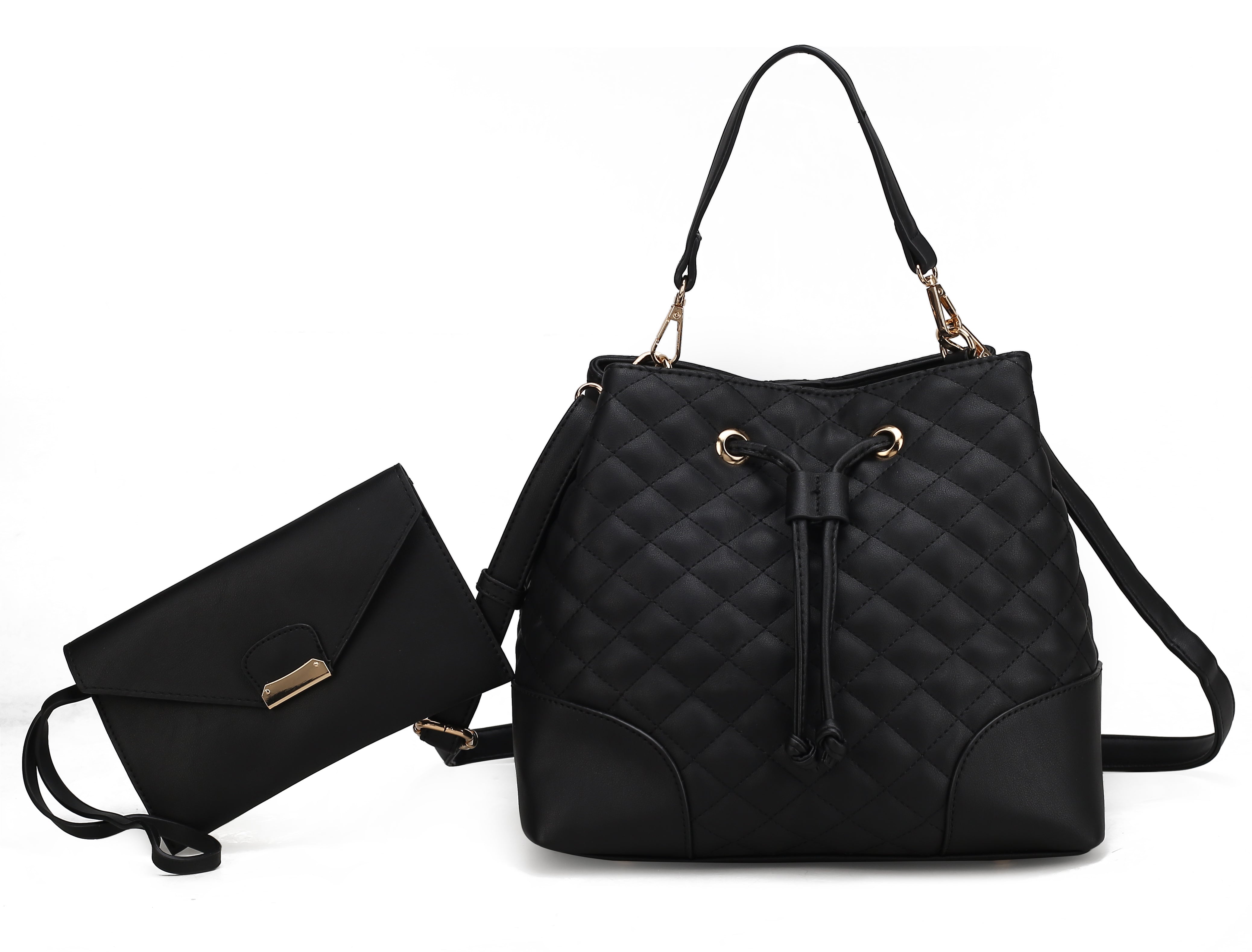 Women's Wendy 2 Pcs Bucket Bag With Wristlet