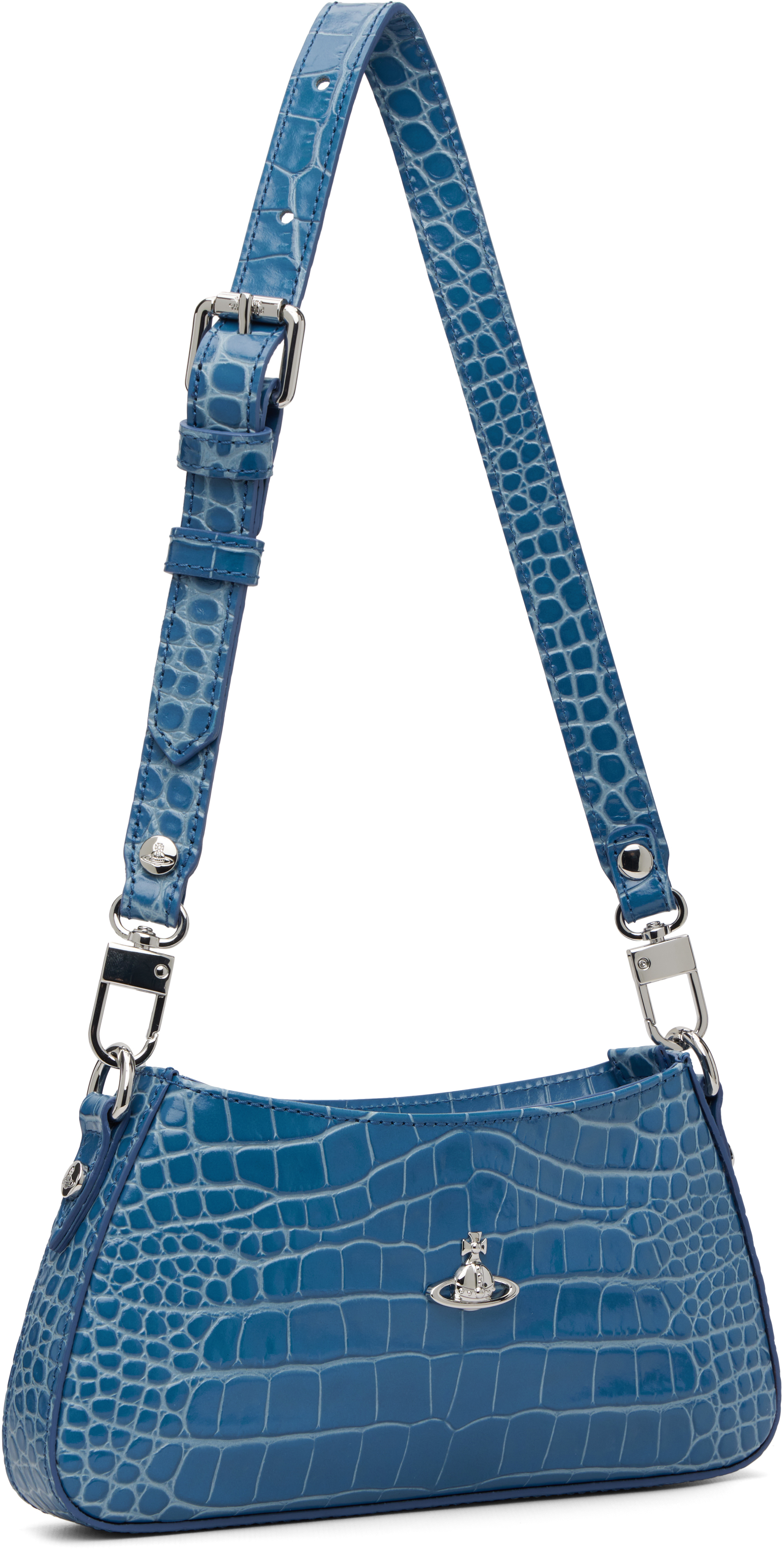 Blue Tasha Shoulder Phone Bag