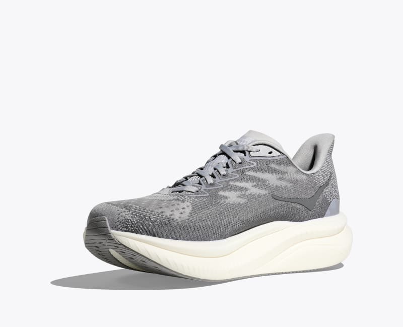 HOKA Men's Mach 6 Shoes in Stardust/Alabaster