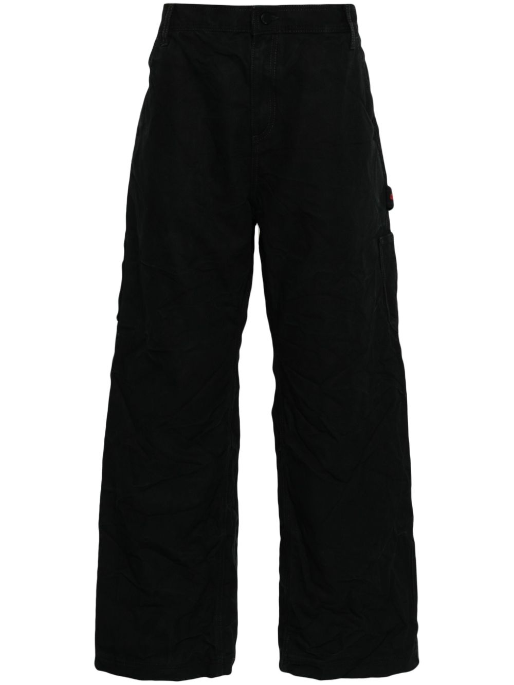 Hangover canvas carpenter trousers - Black