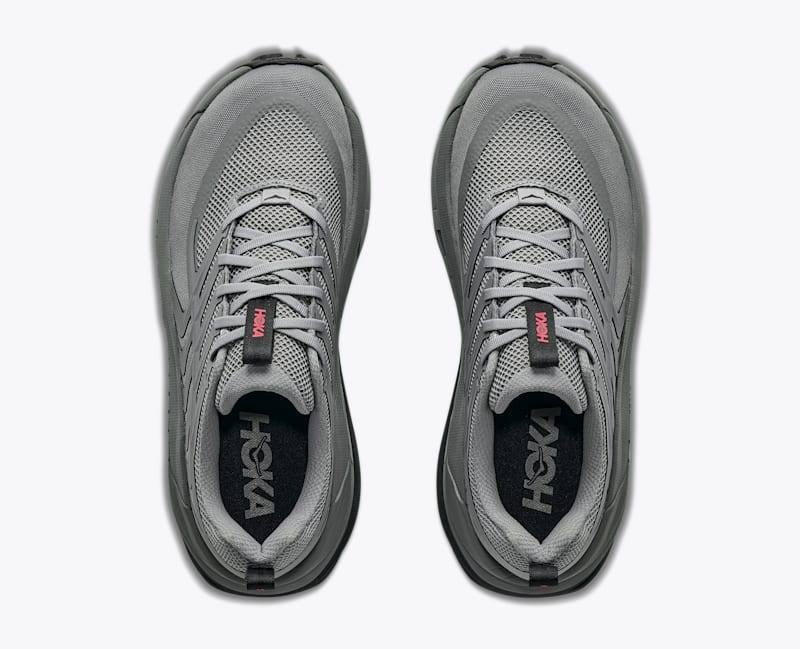 HOKA Men's Stinson 8 Shoes in Galactic Grey/Black