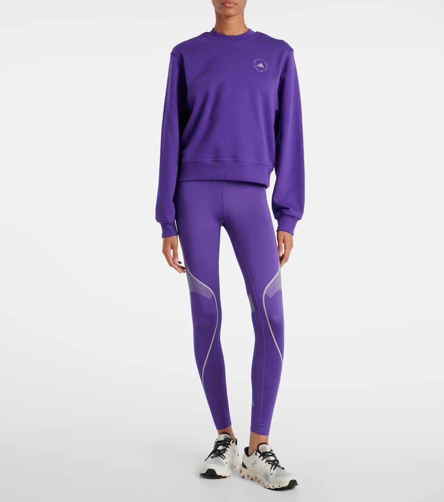 Cotton fleece sweatshirt