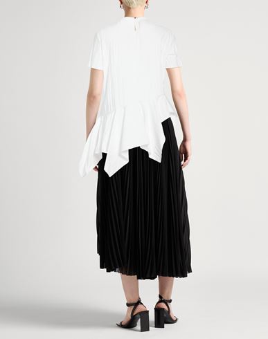 Woman Top White Size XS Polyester, Viscose, Recycled polyester