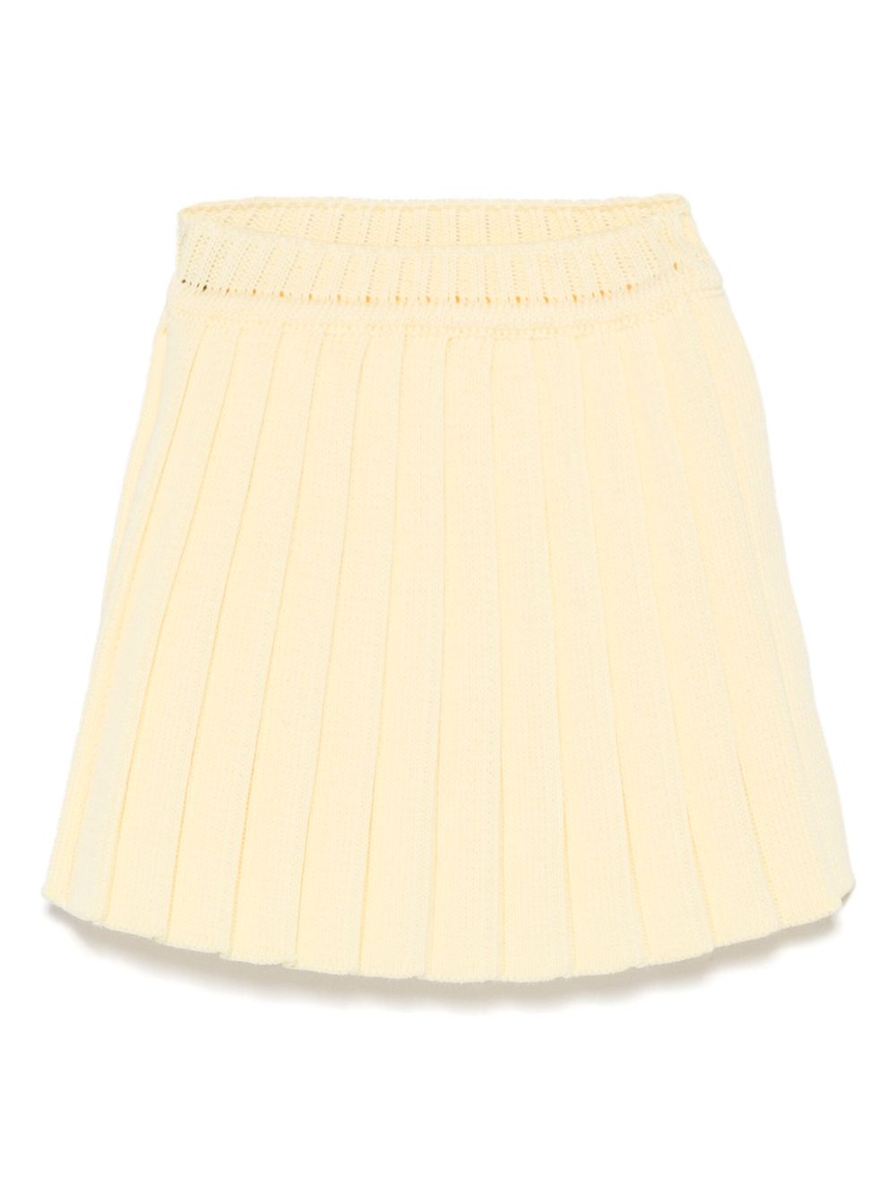 Little Bear knitted skirt - Yellow
