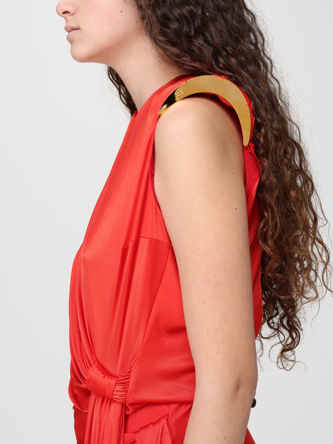 Top Woman color Red
