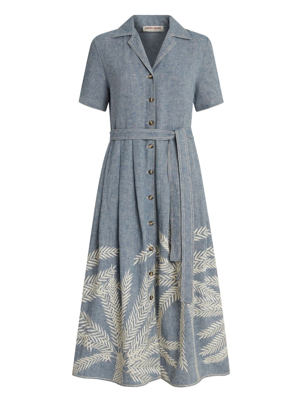 Emporio Sirenuse Claudia shirt dress - Blue