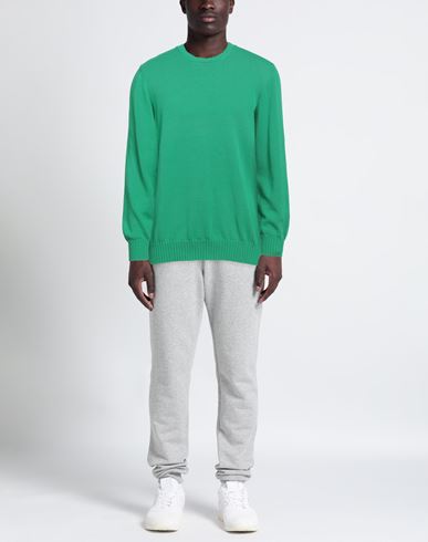 Man Sweater Emerald green