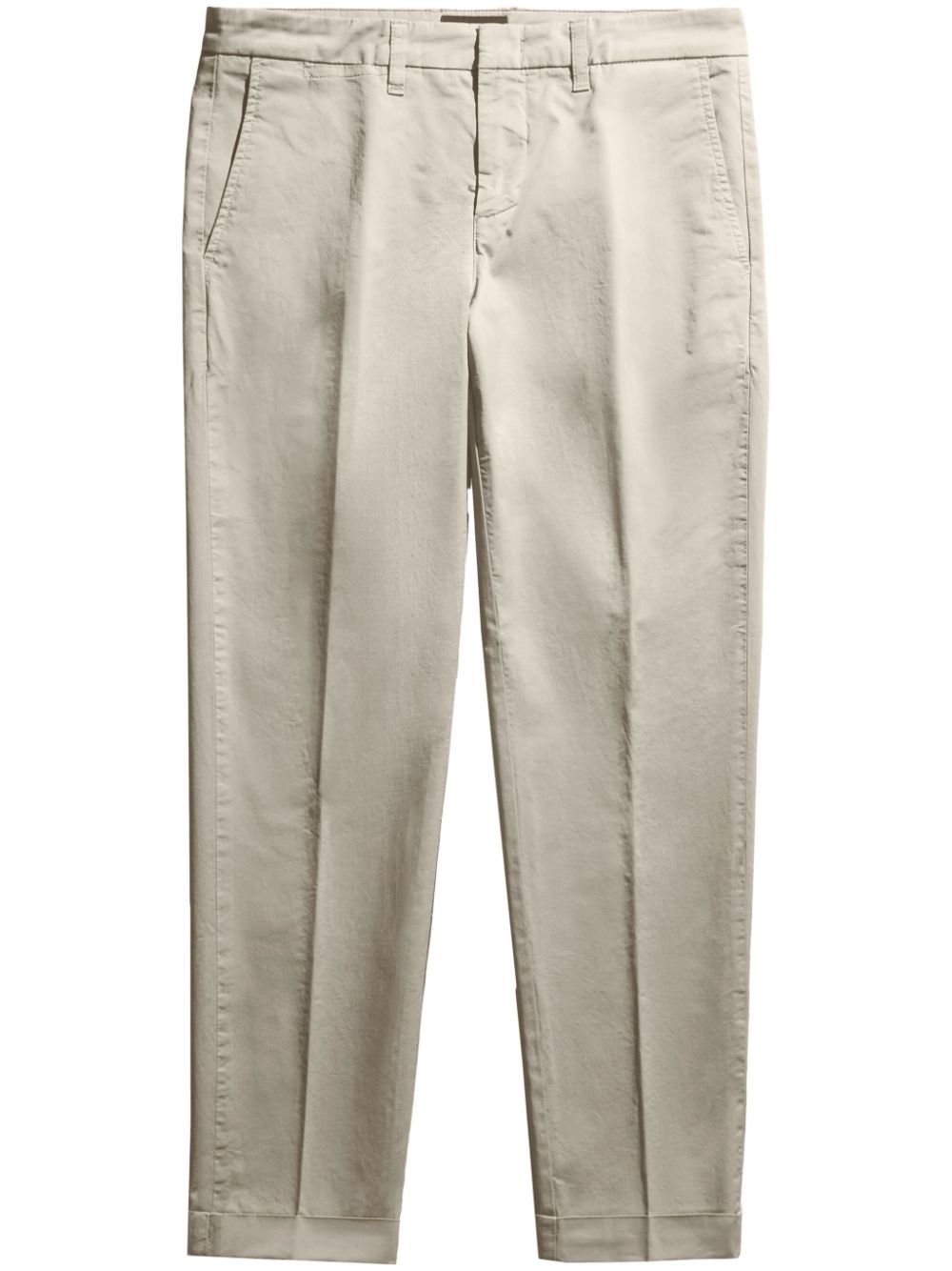 Capri straight-leg trousers - Green