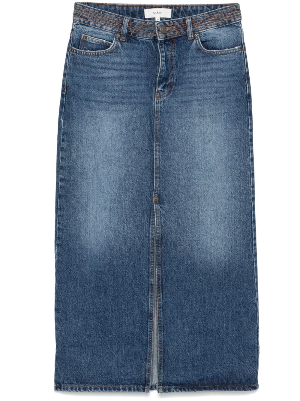 Matemática midi skirt - Blue