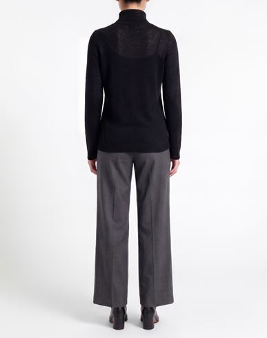 Woman Turtleneck Black Size 10 Cashmere