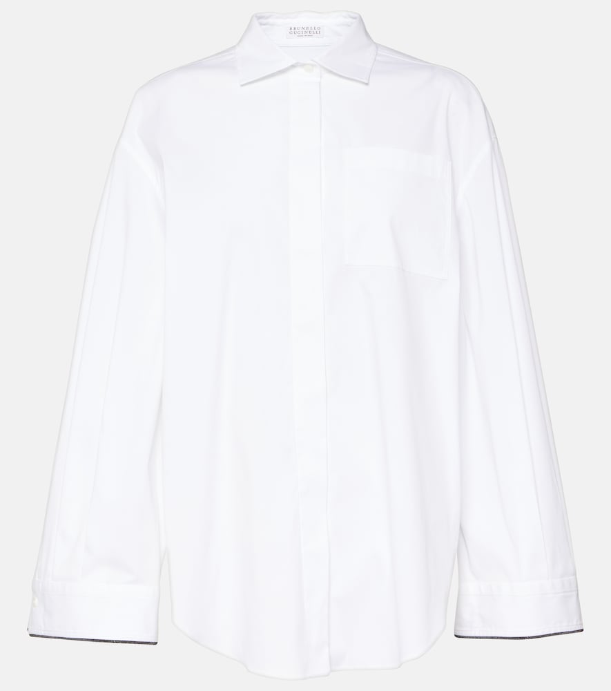 Cotton-blend shirt