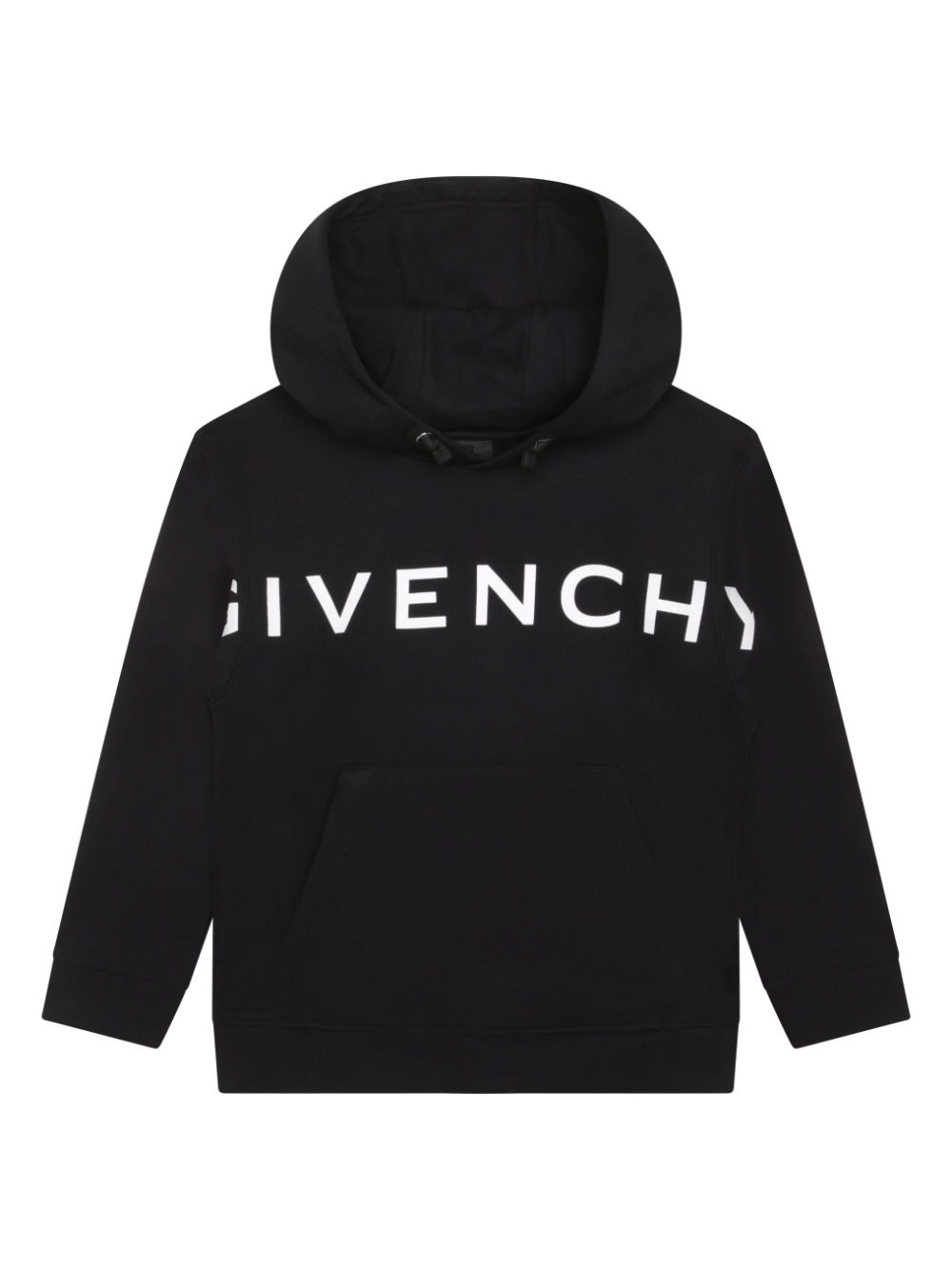 4G star-print hoodie - Black