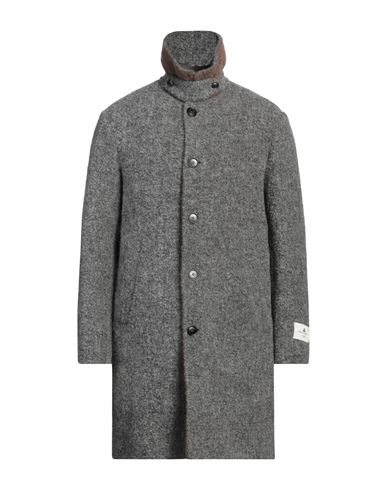 Peuterey Wool Man Coat Grey Size M Mohair wool, Alpaca wool, Virgin Wool, Polyamide
