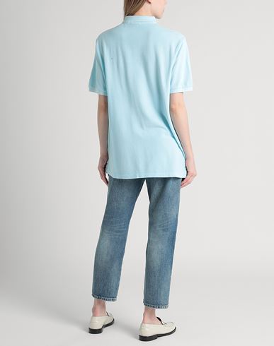 Woman Polo shirt Sky blue