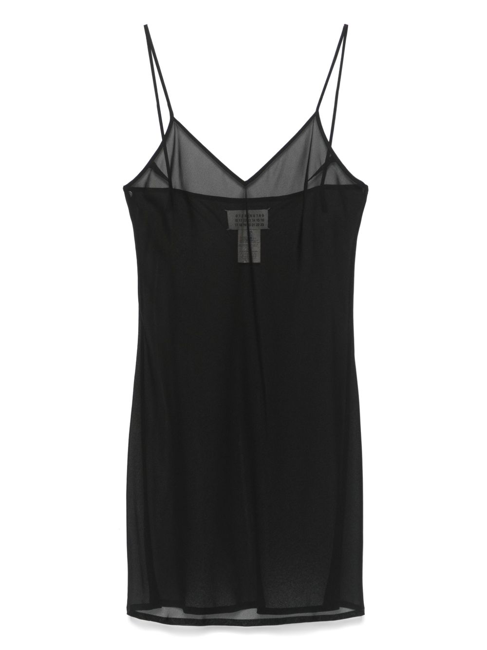 Maison Martin Margiela Pre-Owned 2000s silk mini dress - Black